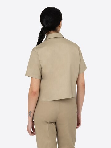 DICKIES Blus i beige