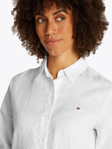 Camicia da donna 'ESS' di TOMMY HILFIGER in bianco