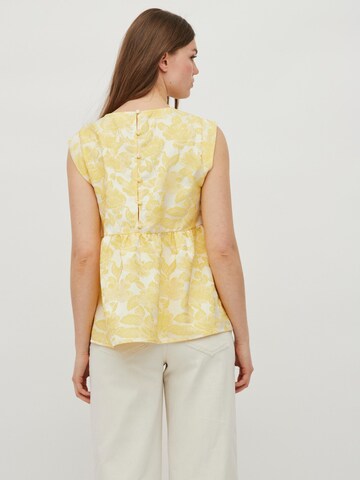 Camicia da donna 'Sunny' di VILA in giallo