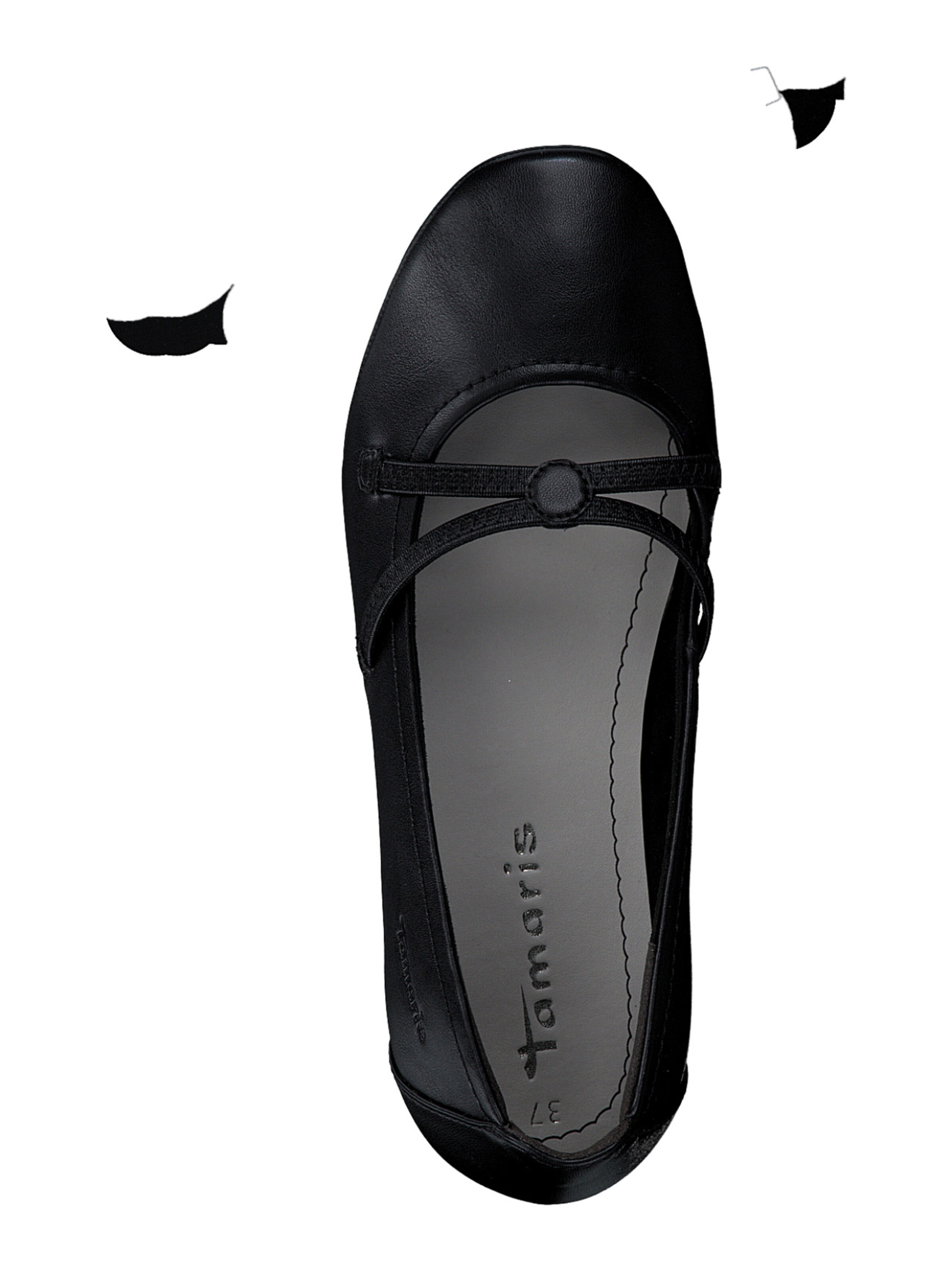 Ballerina di Tamaris in nero