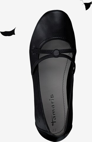 TAMARIS Ballet Flats in Black