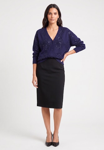 Cardigan usha BLACK LABEL en bleu
