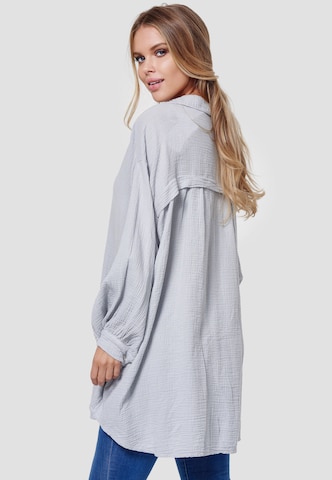 Decay Bluse in Grau