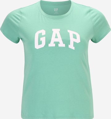 Maglietta di Gap Petite in verde: frontale