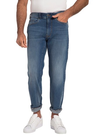 John F. Gee Regular Jeans in Blauw: voorkant