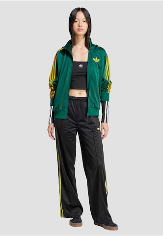 ADIDAS ORIGINALS Wide leg Trousers 'Adicolor Classic Firebird' in Black