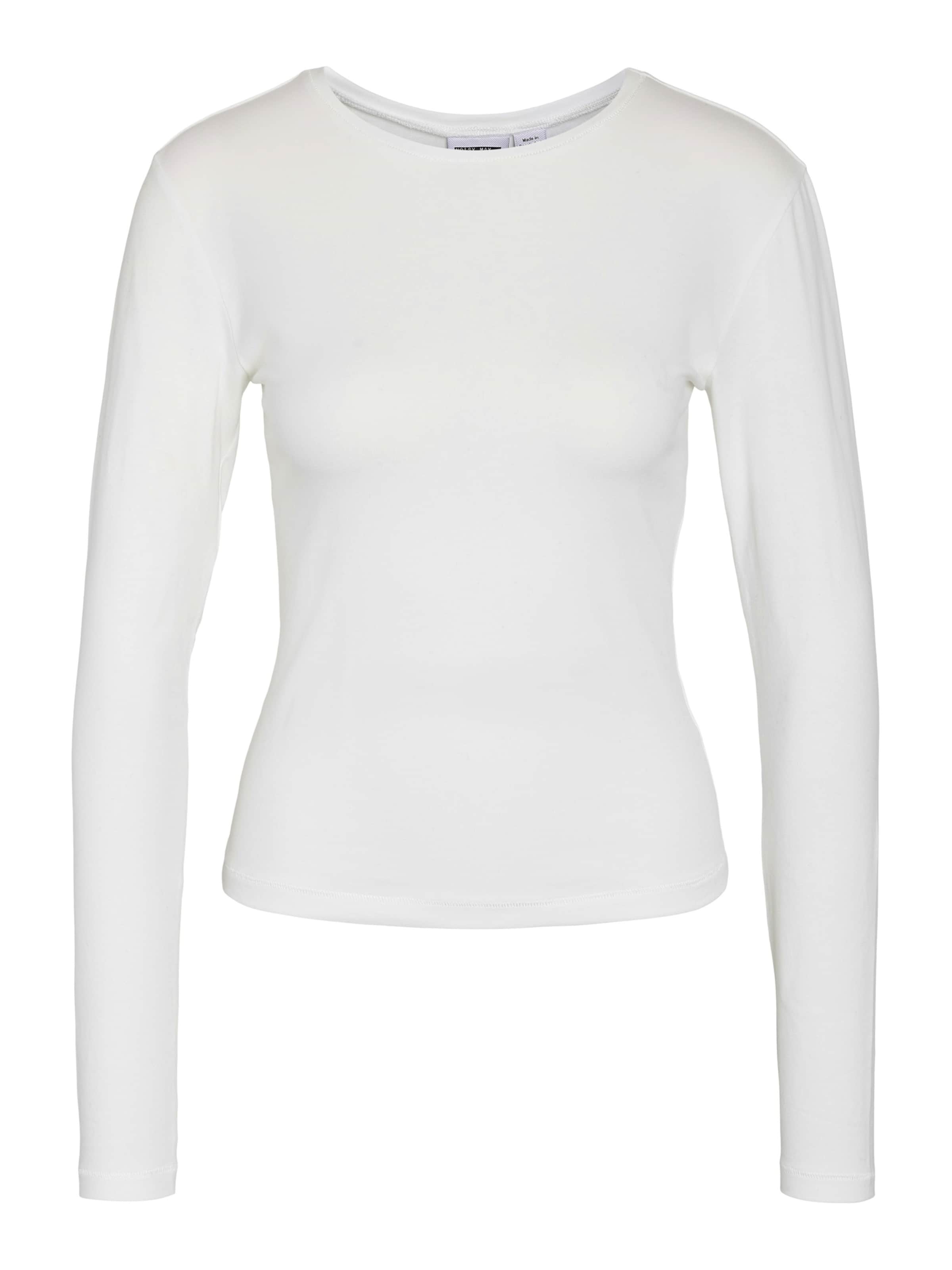 Noisy may Shirt 'NMADRIANA' in Weiß: Vorderseite
