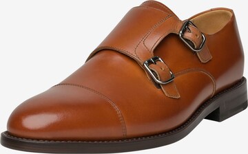 Henry Stevens Lace-Up Shoes 'Marshall CDM' in Brown: front