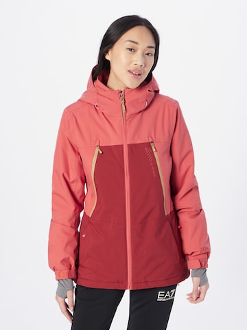 PROTEST Athletic Jacket 'PATRICEY' in Red: front