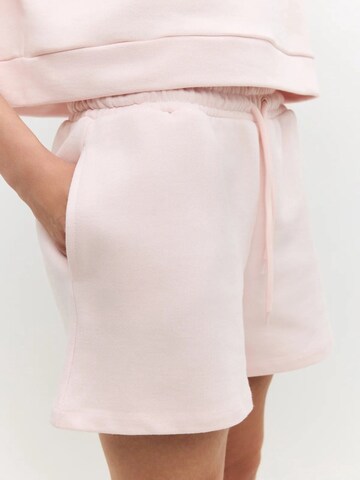No Matter What Broek in Roze: voorkant