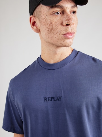 T-Shirt REPLAY en bleu