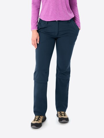VAUDE Regular Outdoorhose ‘Farley’ in Blau: Vorderseite