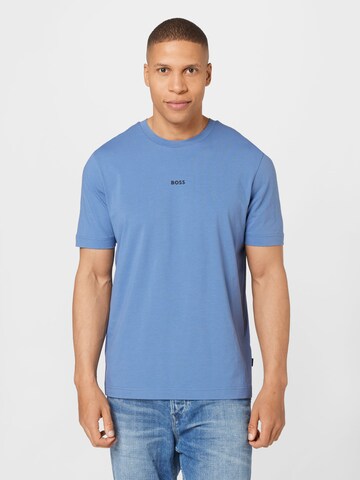 BOSS - Camiseta 'Chup' en azul: frente