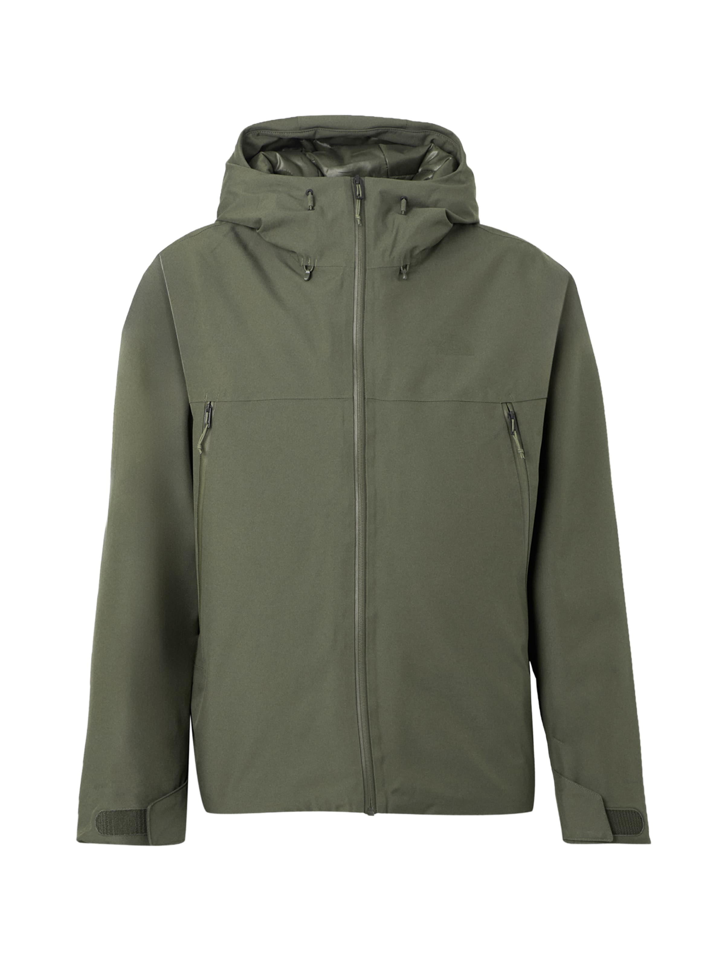 THE NORTH FACE Λειτουργικό μπουφάν 'MTN RANGE' σε πράσινο: μπροστά