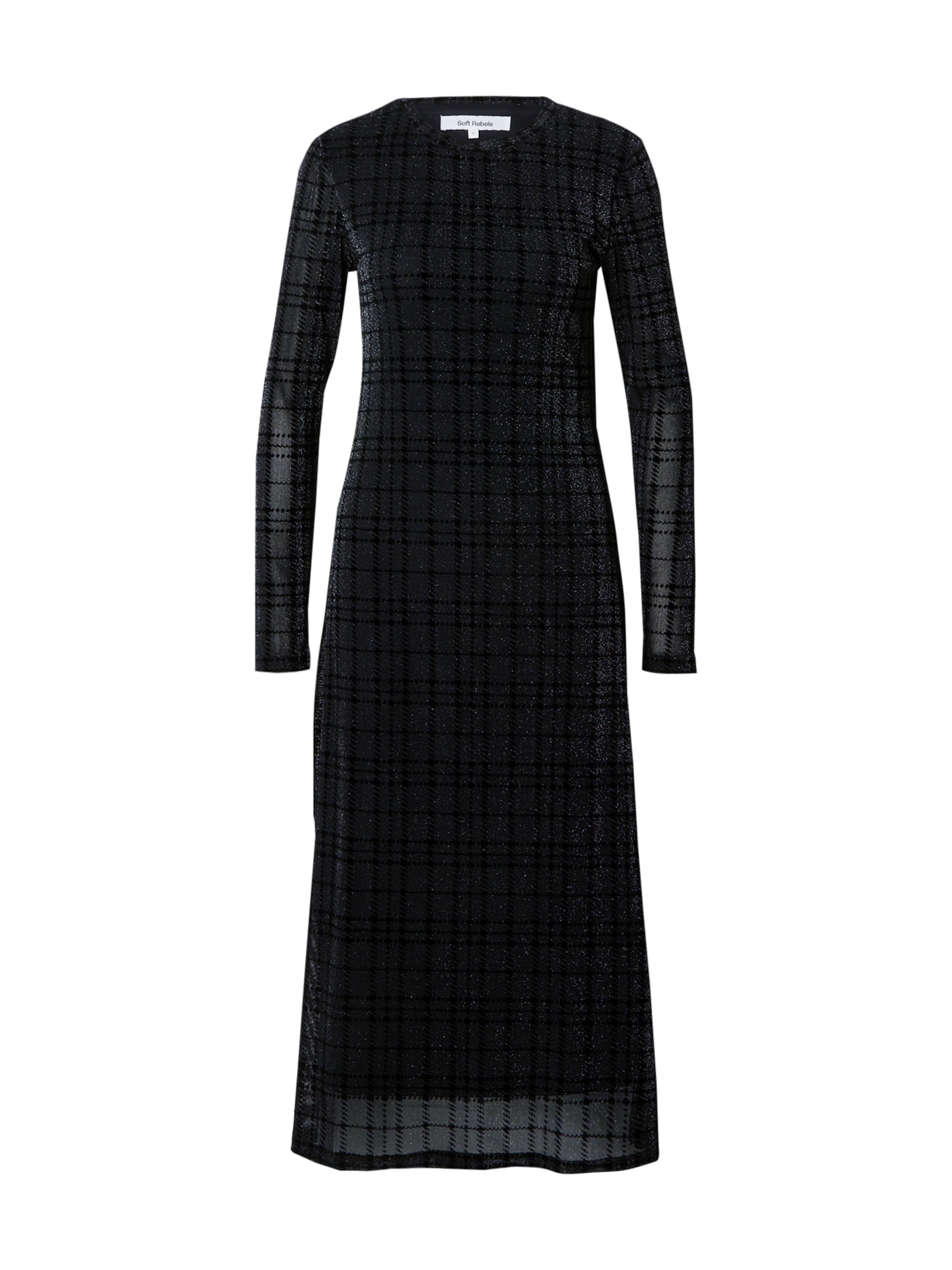 juoda Soft Rebels Suknelė &#x27;Talasi&#x27;: priekis