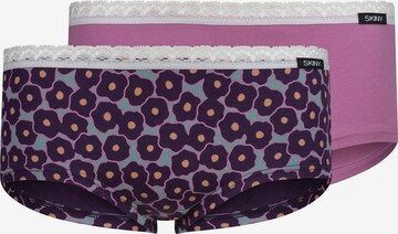 Skiny Underpants in Purple: front