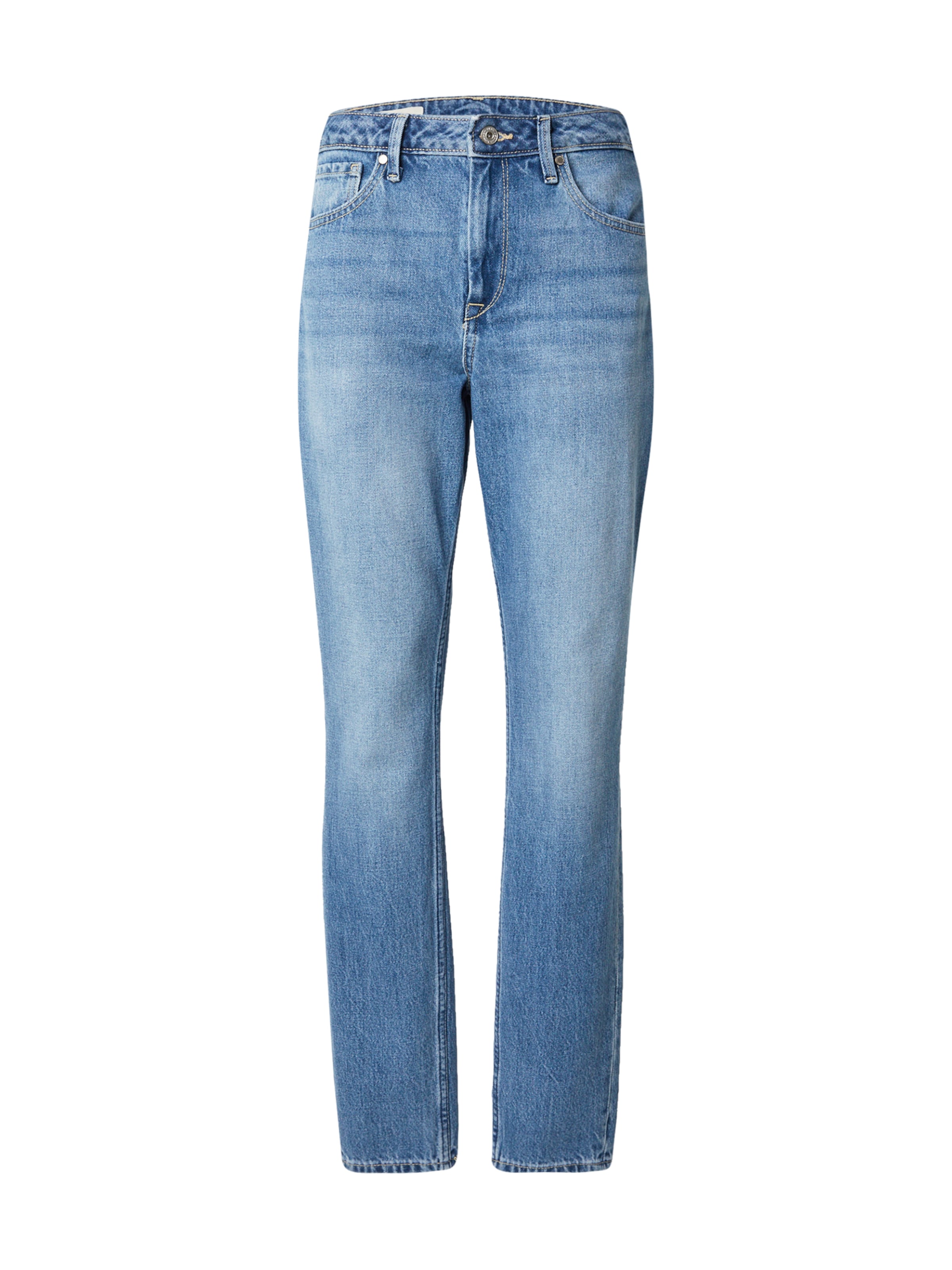 Pepe Jeans - Tapered Vaquero 'VIOLET' en azul: frente