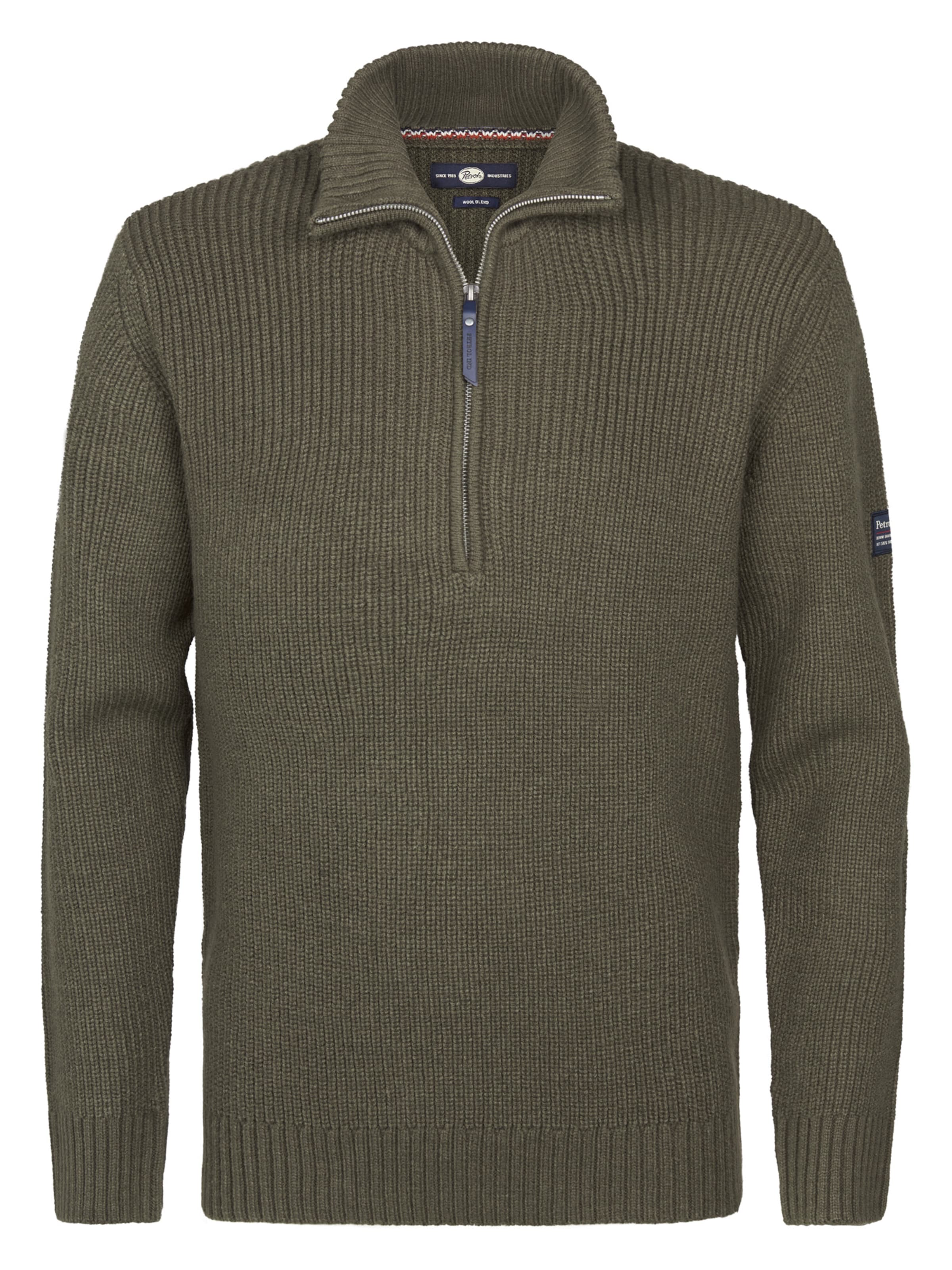 Petrol IndustriesPulover - zelena boja: prednji dio