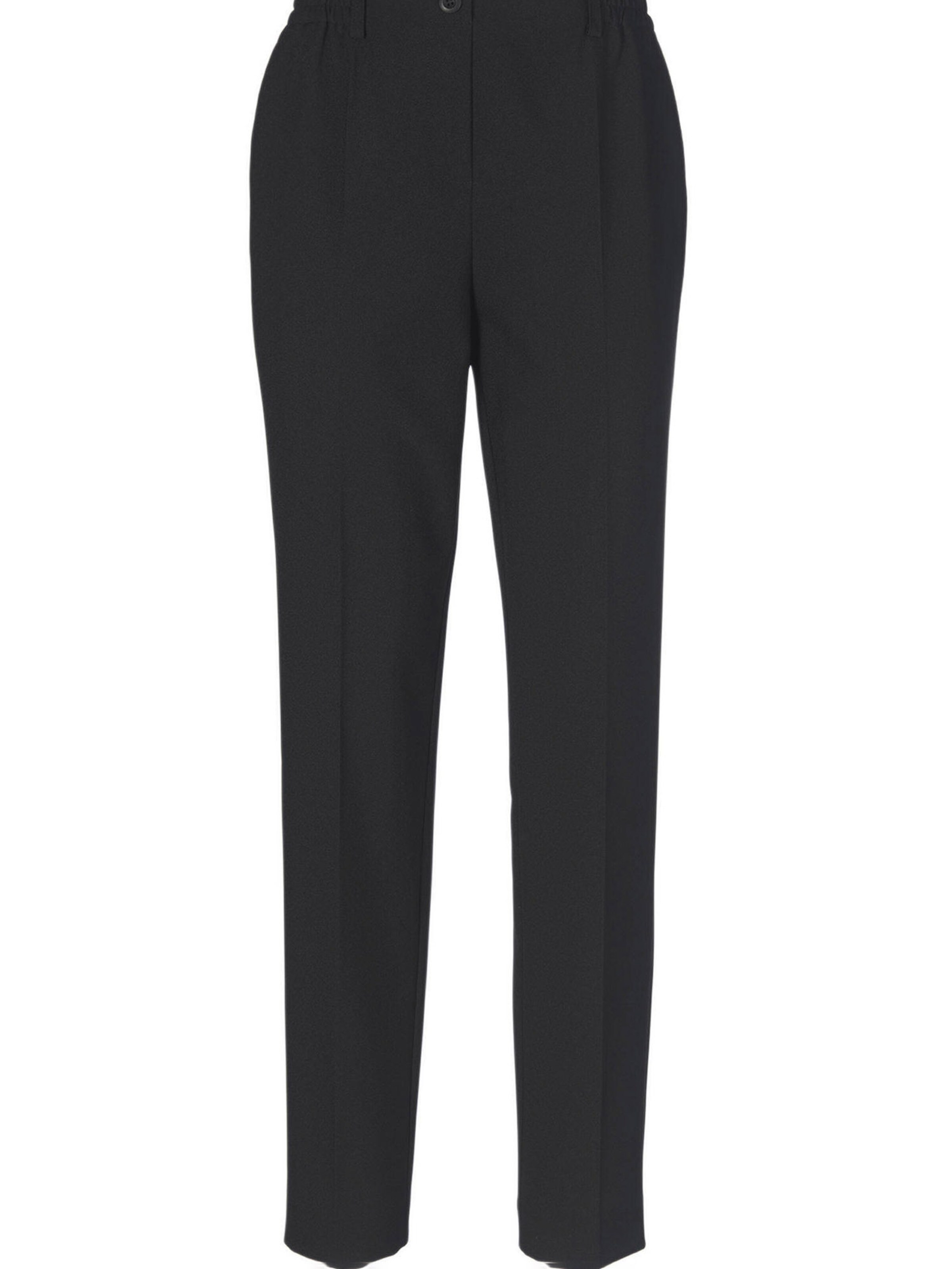 Pantalon 'Martha' Goldner en noir : devant