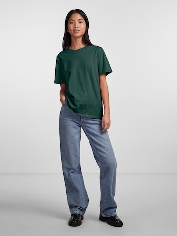 PIECES Shirt 'RIA' in Green