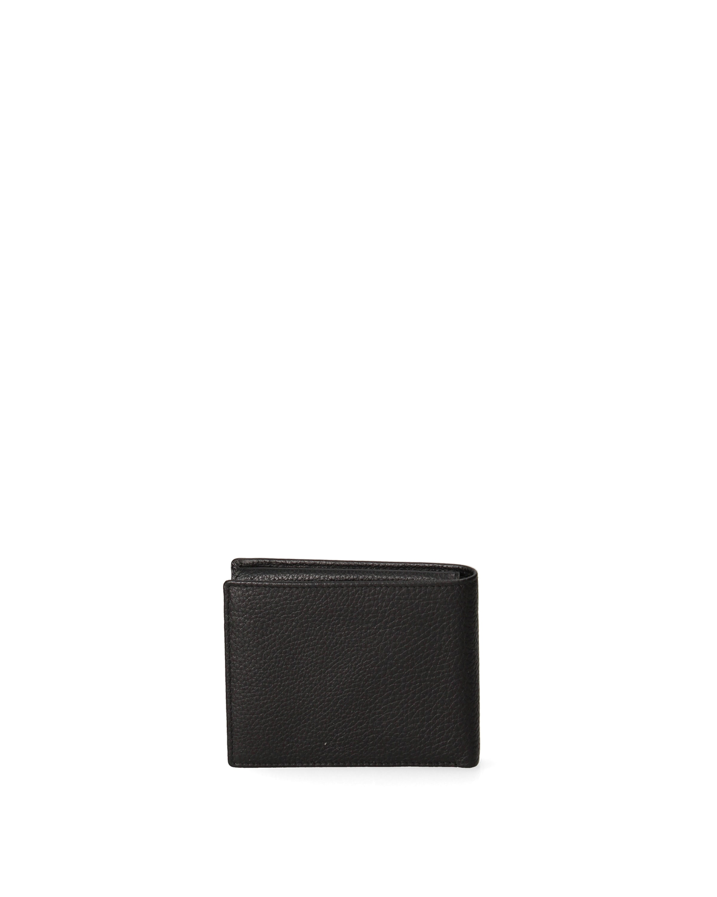 John Richmond Wallet in Black: front