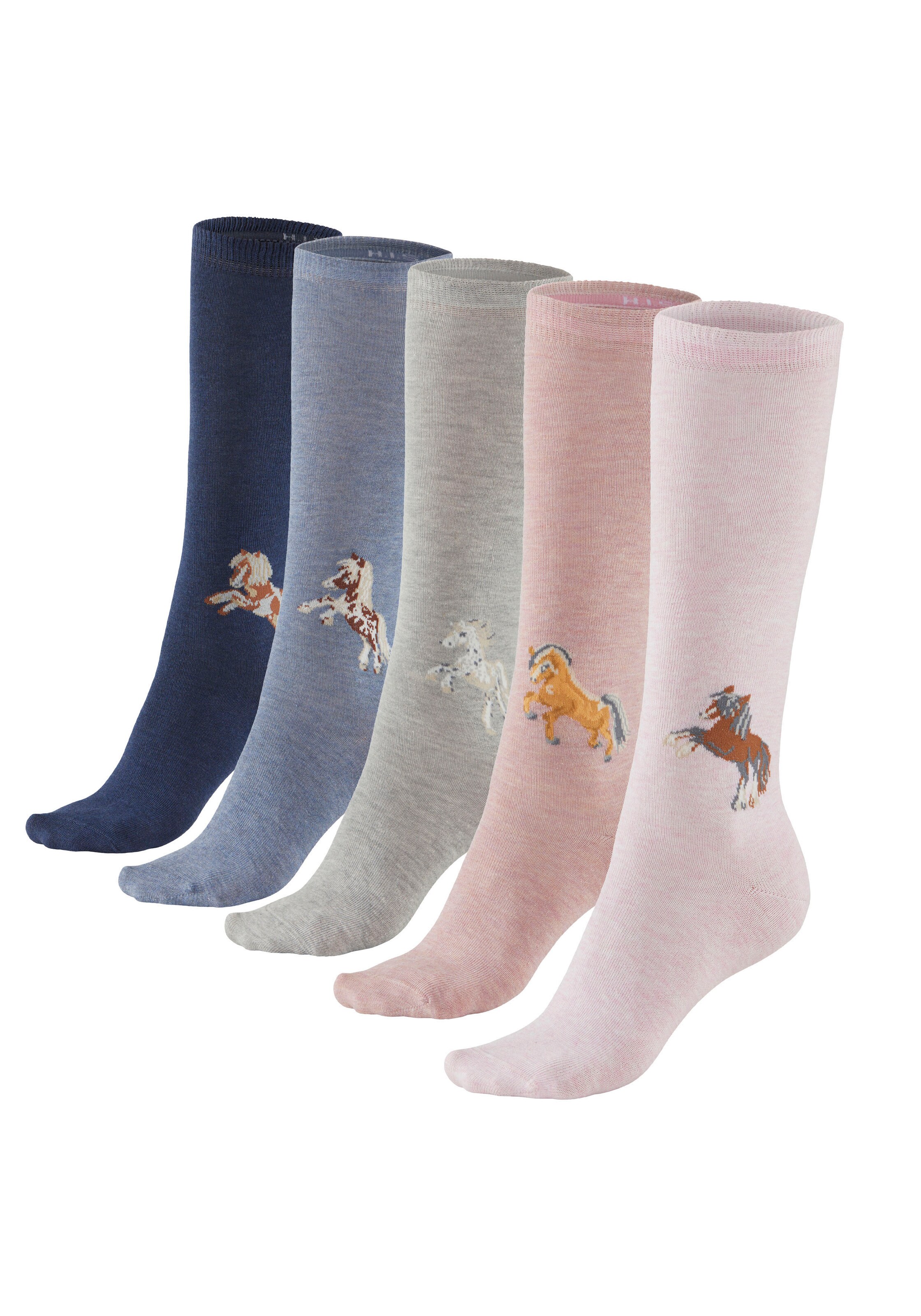 H.I.S Kniestrümpfe in Blau: Vorderseite