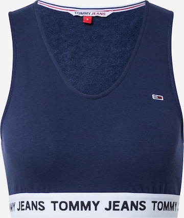 Tommy Jeans Top 'Super' in Blue: front