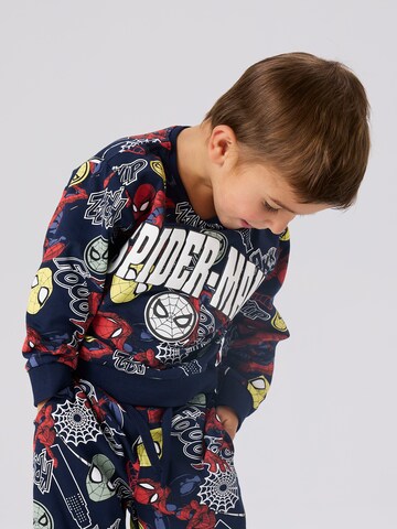 NAME IT Sweatshirt 'NMMJACCO SPIDER' in Blue: front