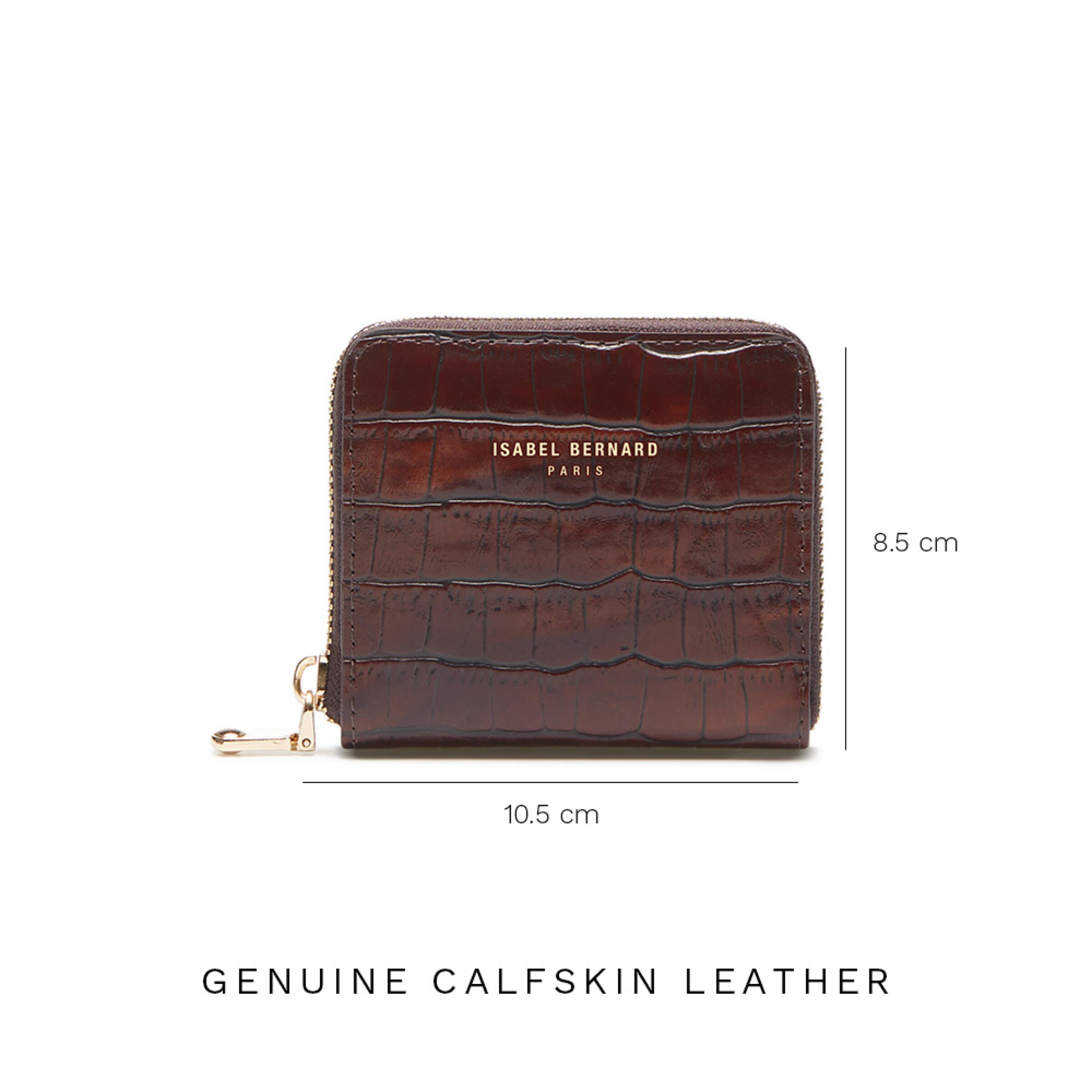 Isabel Bernard Geldbörse in Braun