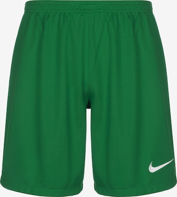 NIKE Sportshorts 'League III' in Grün: Vorderseite