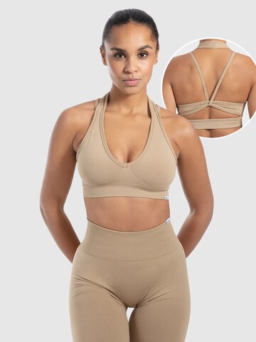 Smilodox Sports top ' Yara ' in Brown: front