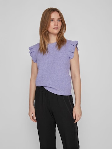 Pull-over 'RIL' VILA en violet : devant