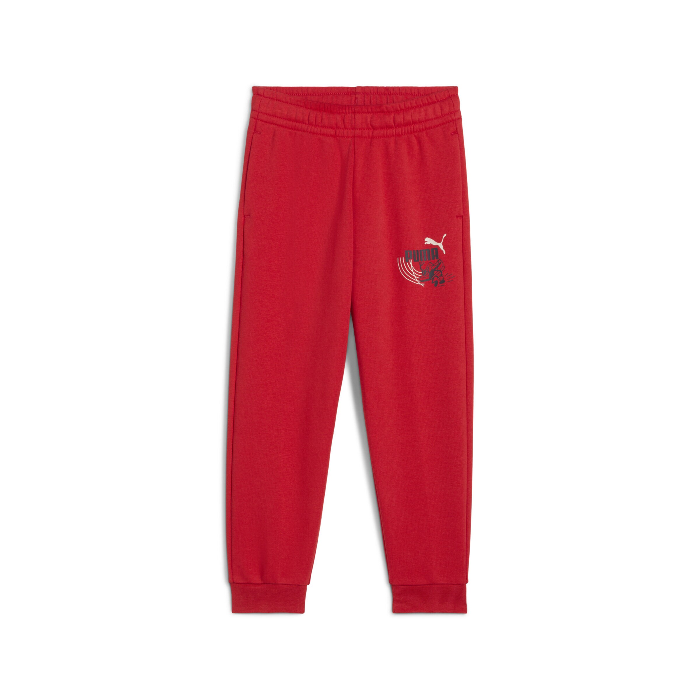 PUMA Tapered Hose 'Little Runners' in Rot: Vorderseite
