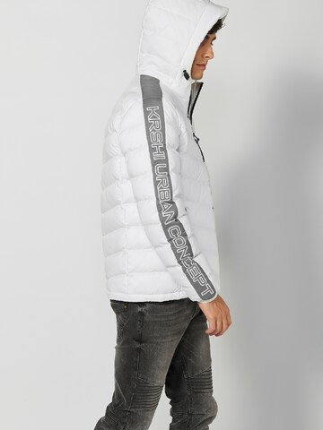 KOROSHI Winterjacke in Weiß