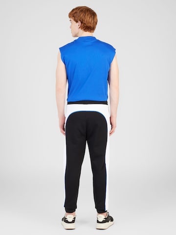 HUGO Blue Tapered Broek 'Narlos' in Zwart