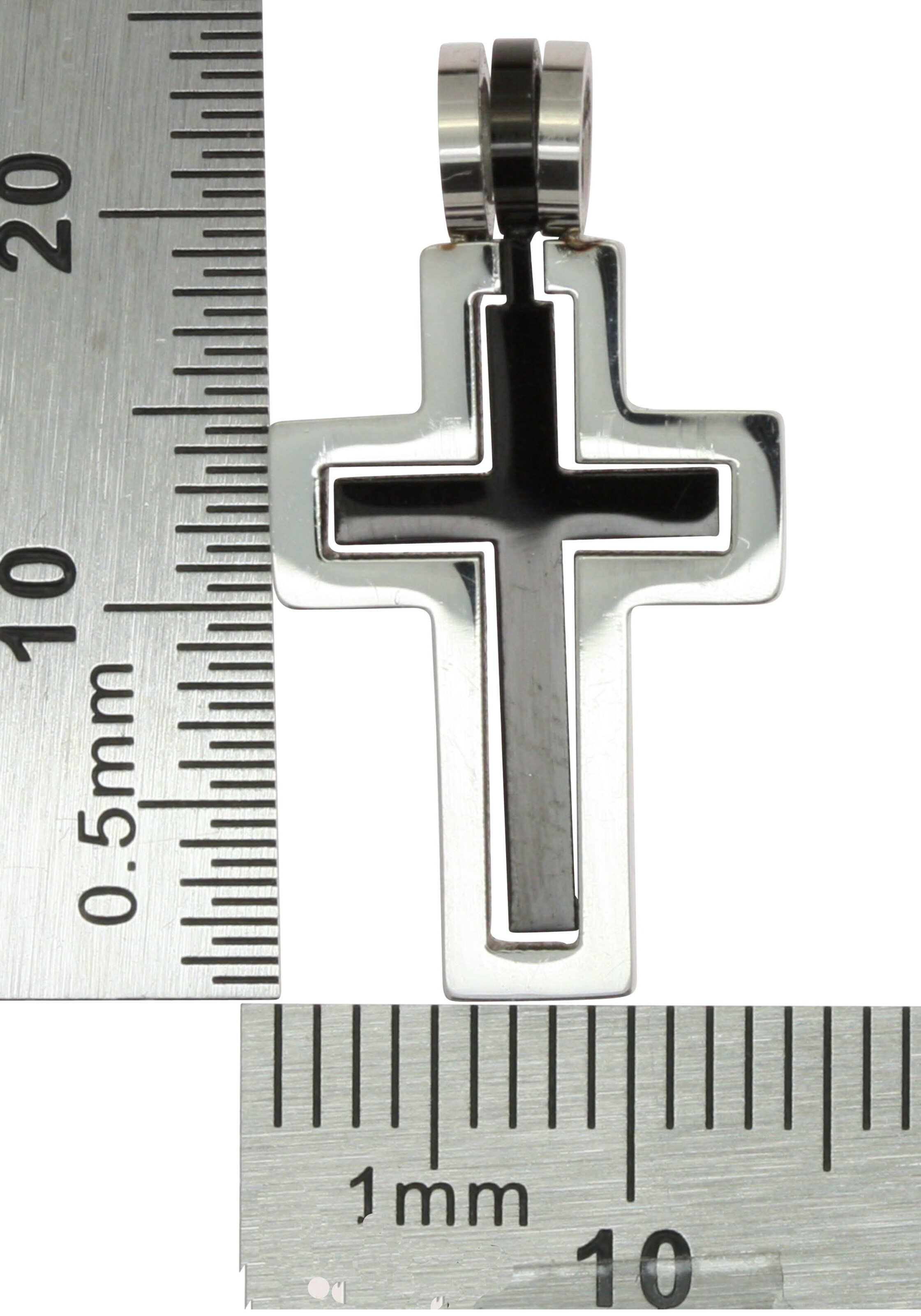 FIRETTI Anhänger Set 'Kreuze' in Silber