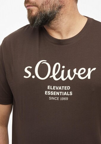 T-Shirt s.Oliver en marron