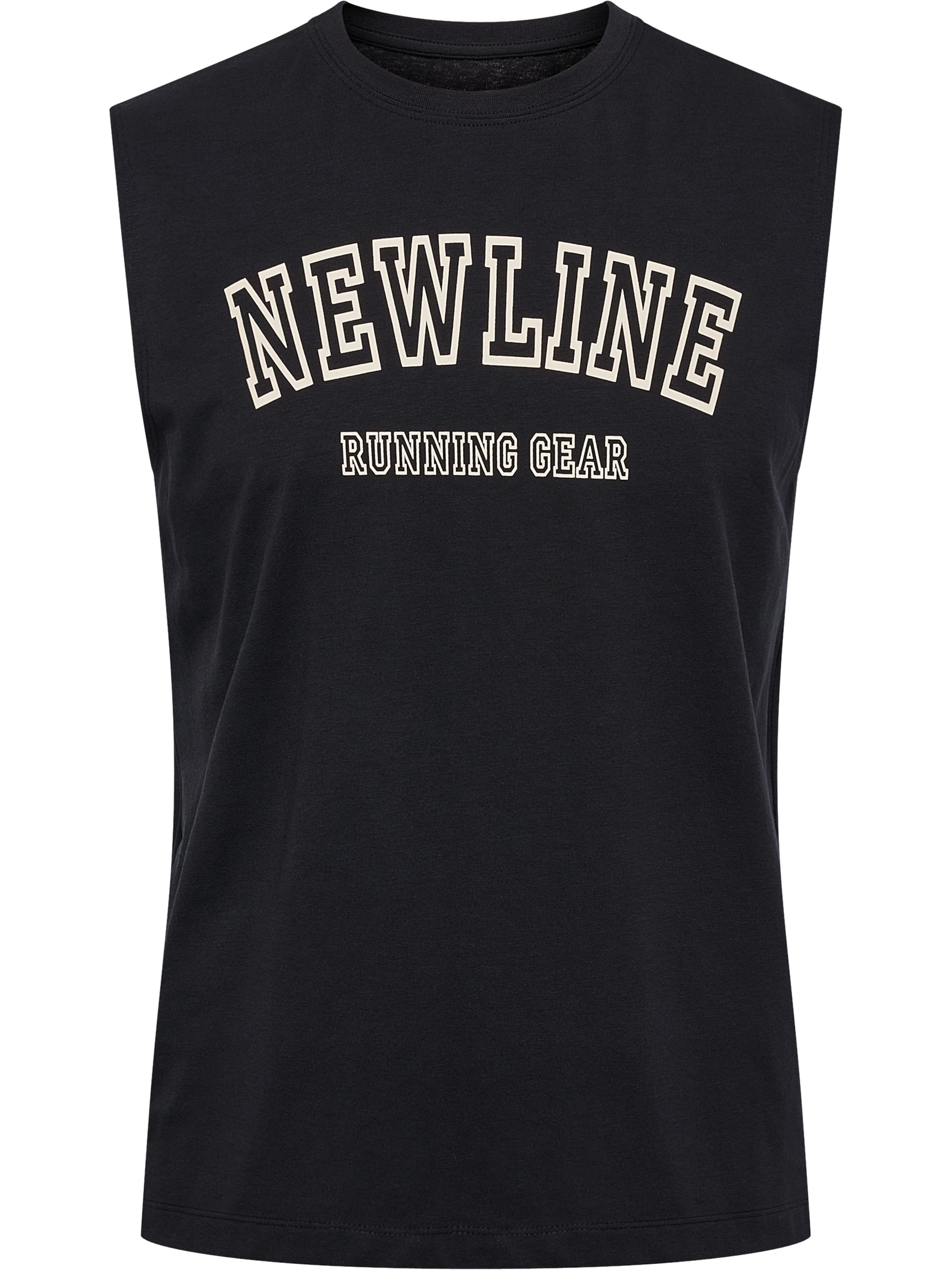Newline Performance shirt in Black: front