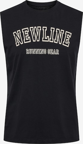 Newline Funktionsshirt in Schwarz: Vorderseite