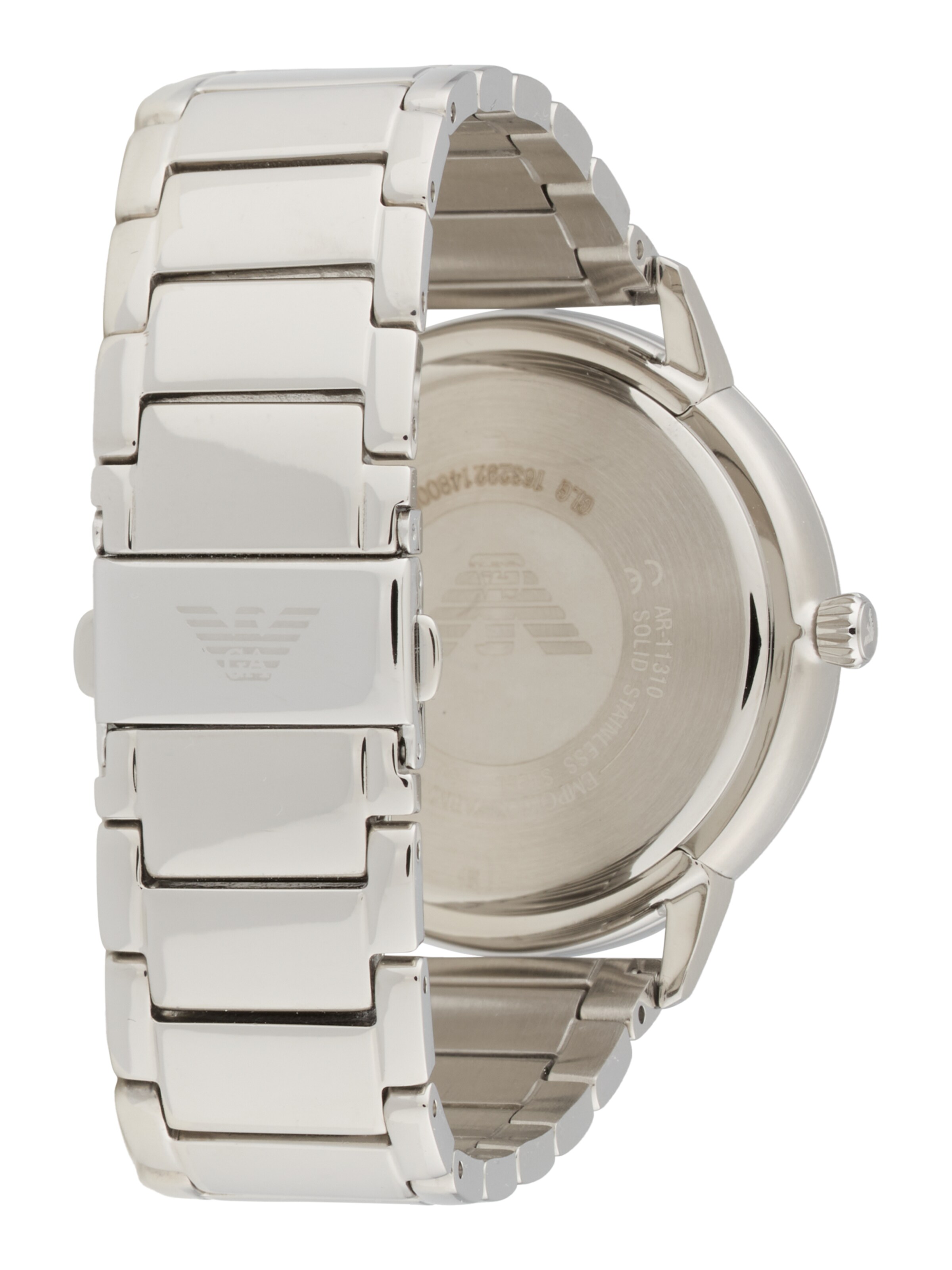 Emporio Armani Аналогов часовник в сребърно