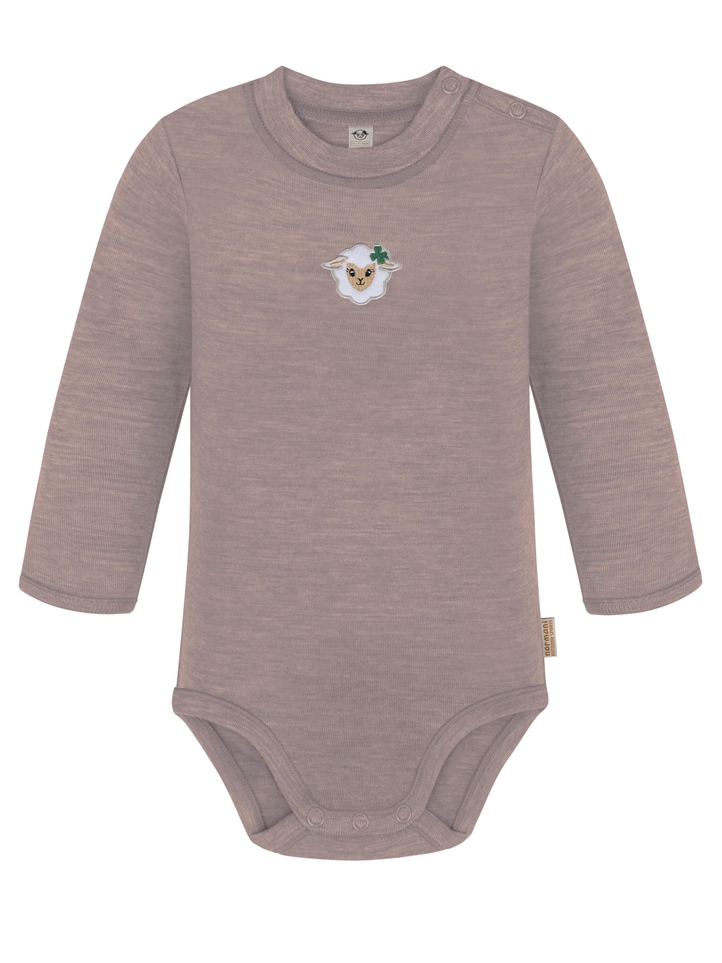 Barboteuse / body normani en rose : devant