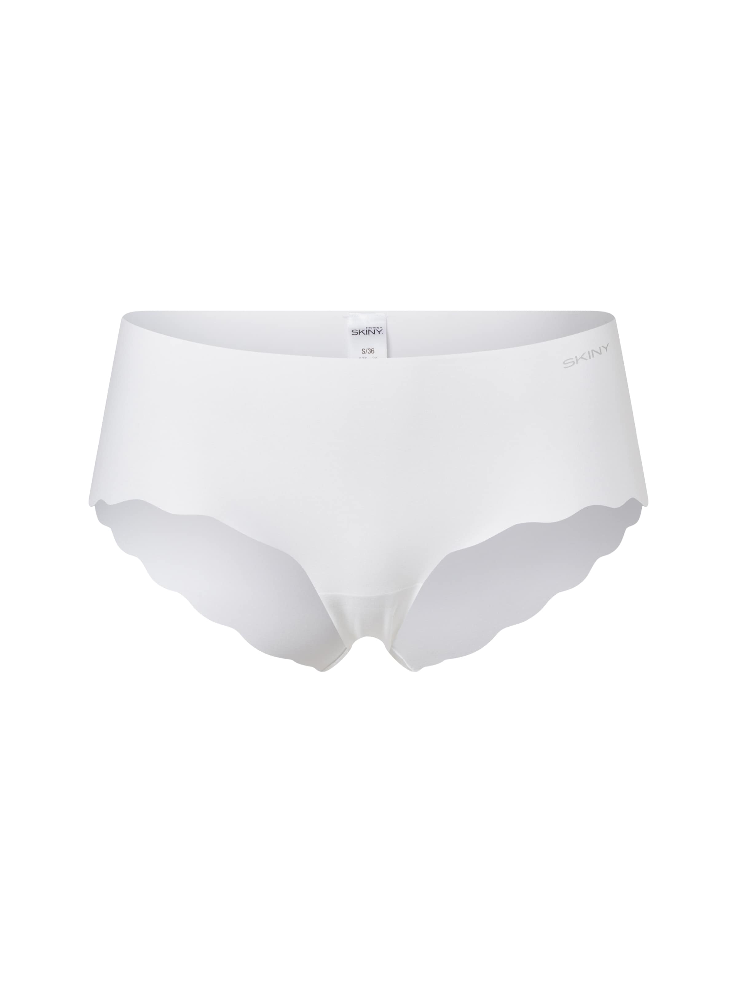 Skiny Boyshorts in White: front