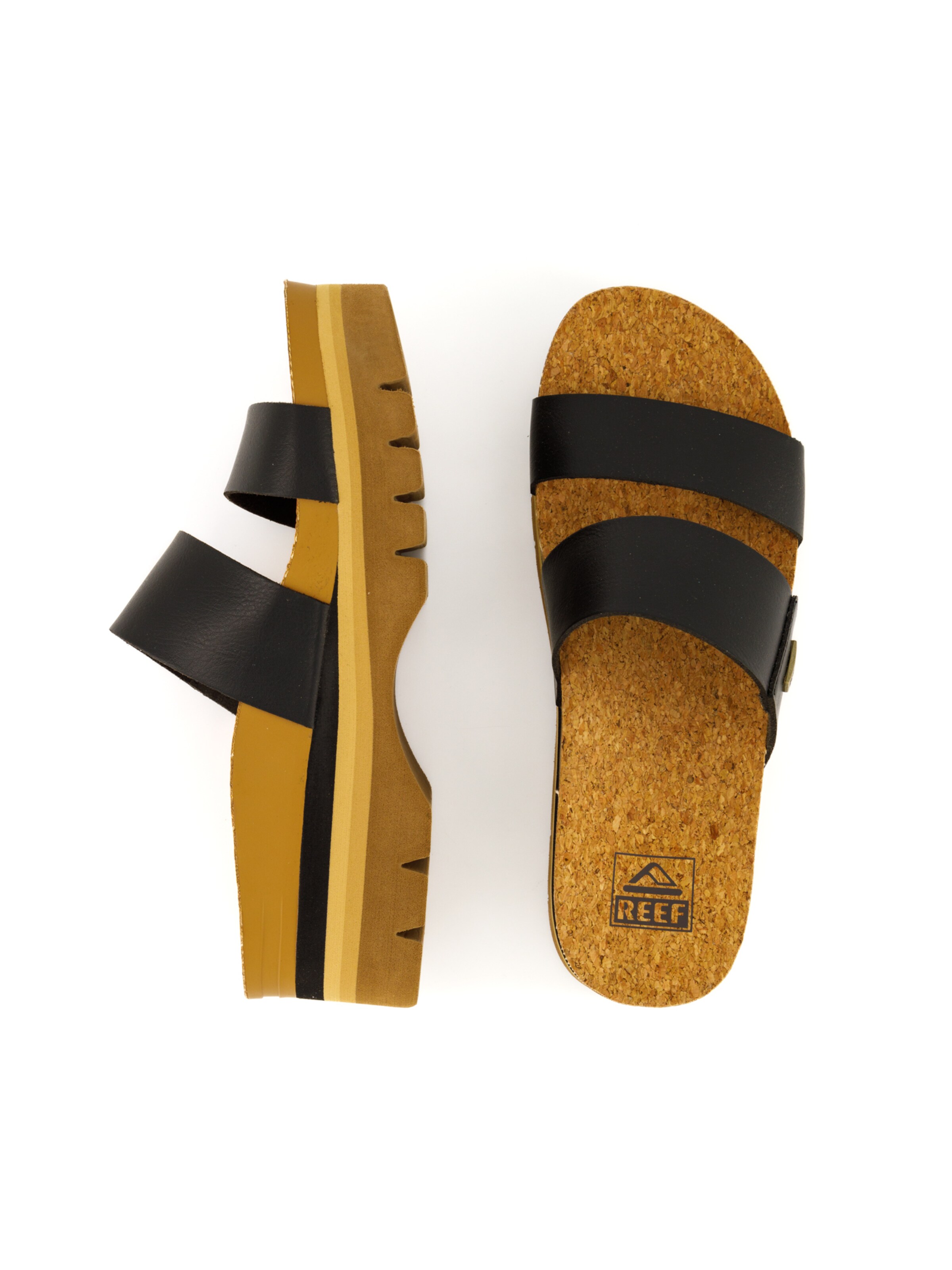 Sandales 'Cushion Vista Higher' REEF en noir