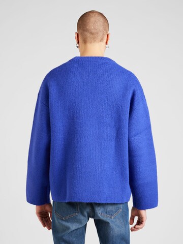 Pull-over 'Teo' WEEKDAY en bleu