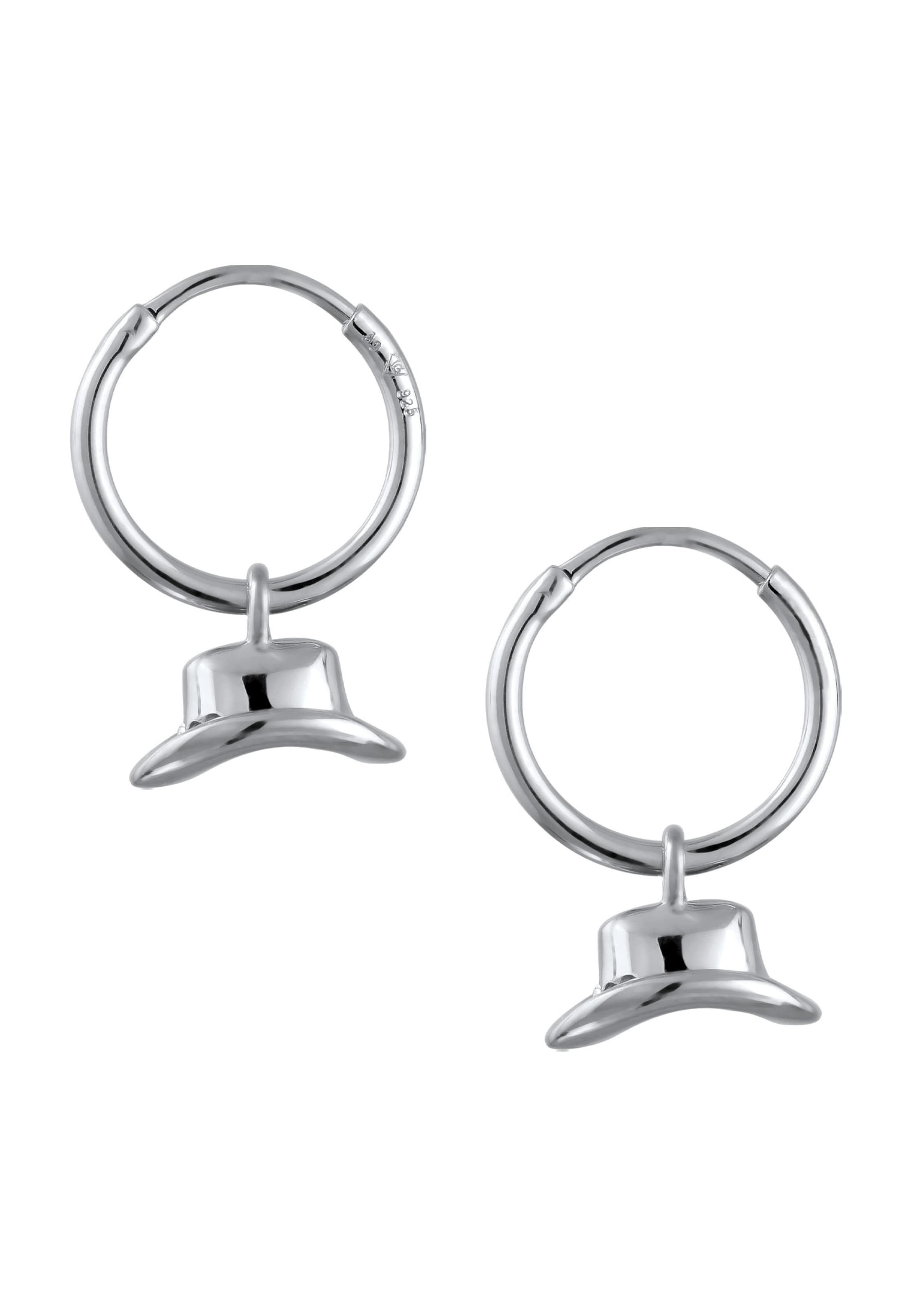 ELLI Ohrringe 'Cowboy' in Silber