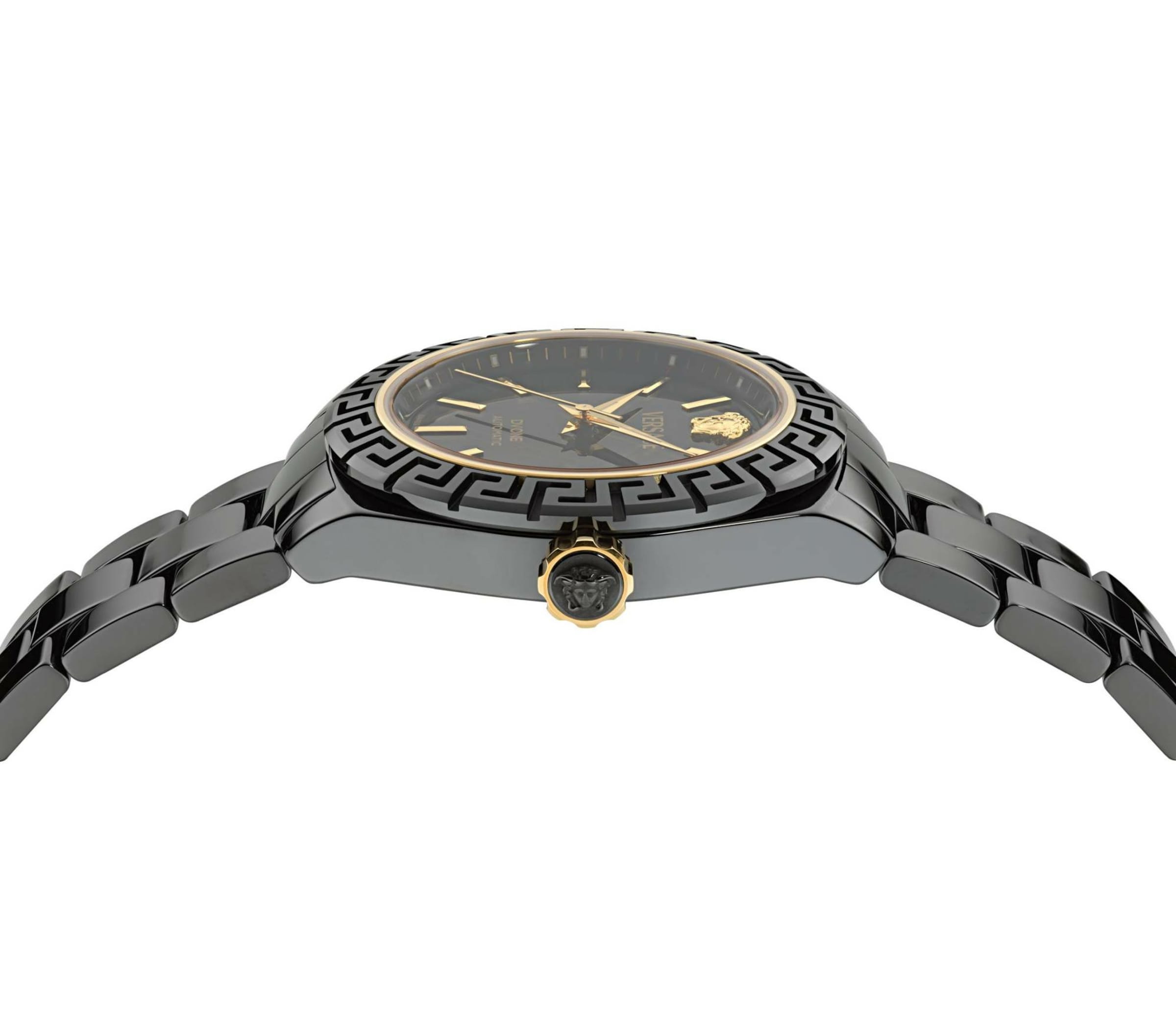 VERSACE Uhr 'DV ONE AUTOMATIC' in Schwarz