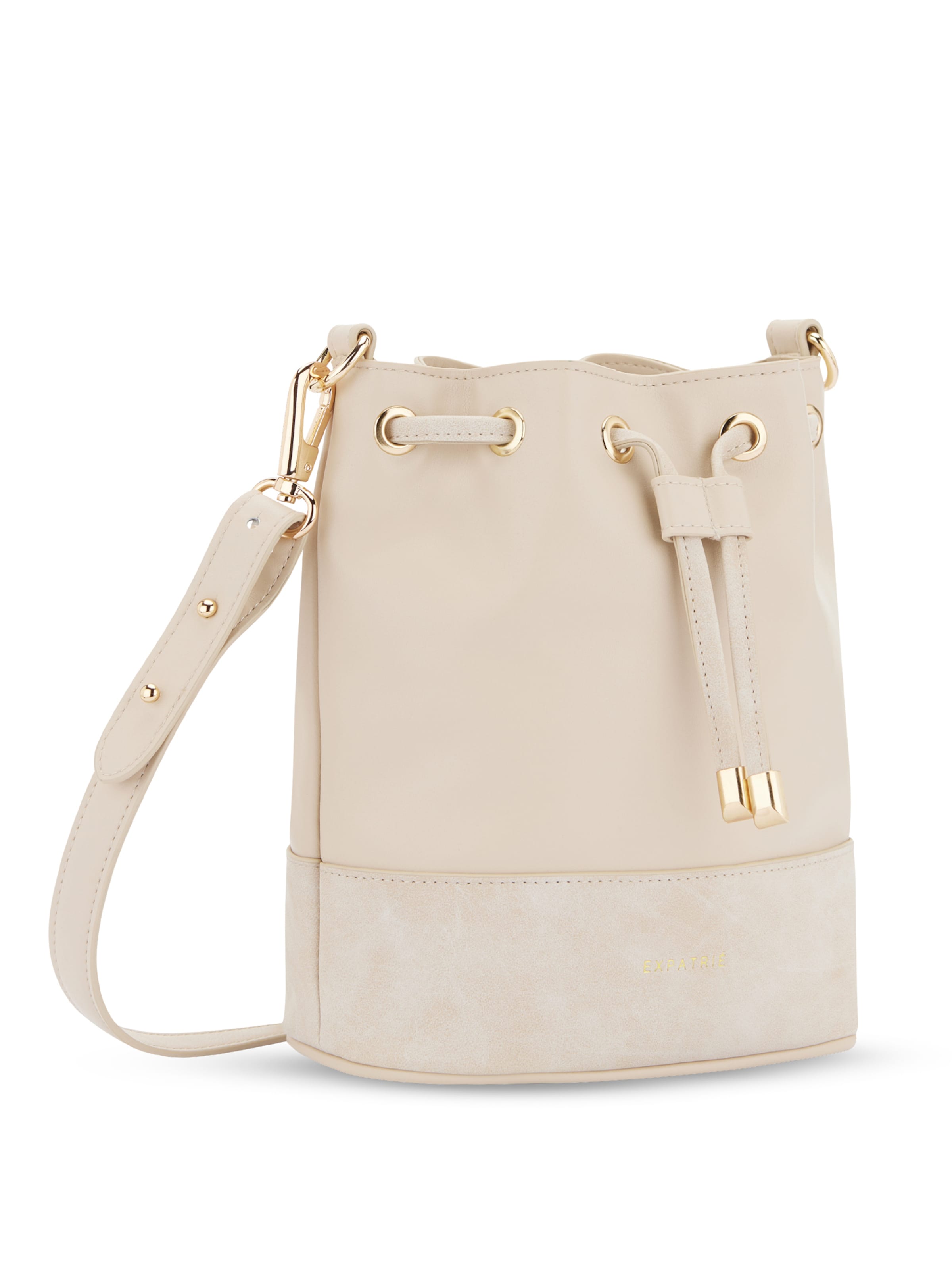 Expatrié Axelremsväska 'Sarah Small' i beige