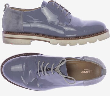 LLOYD Flats & Loafers in 36 in Blue: front