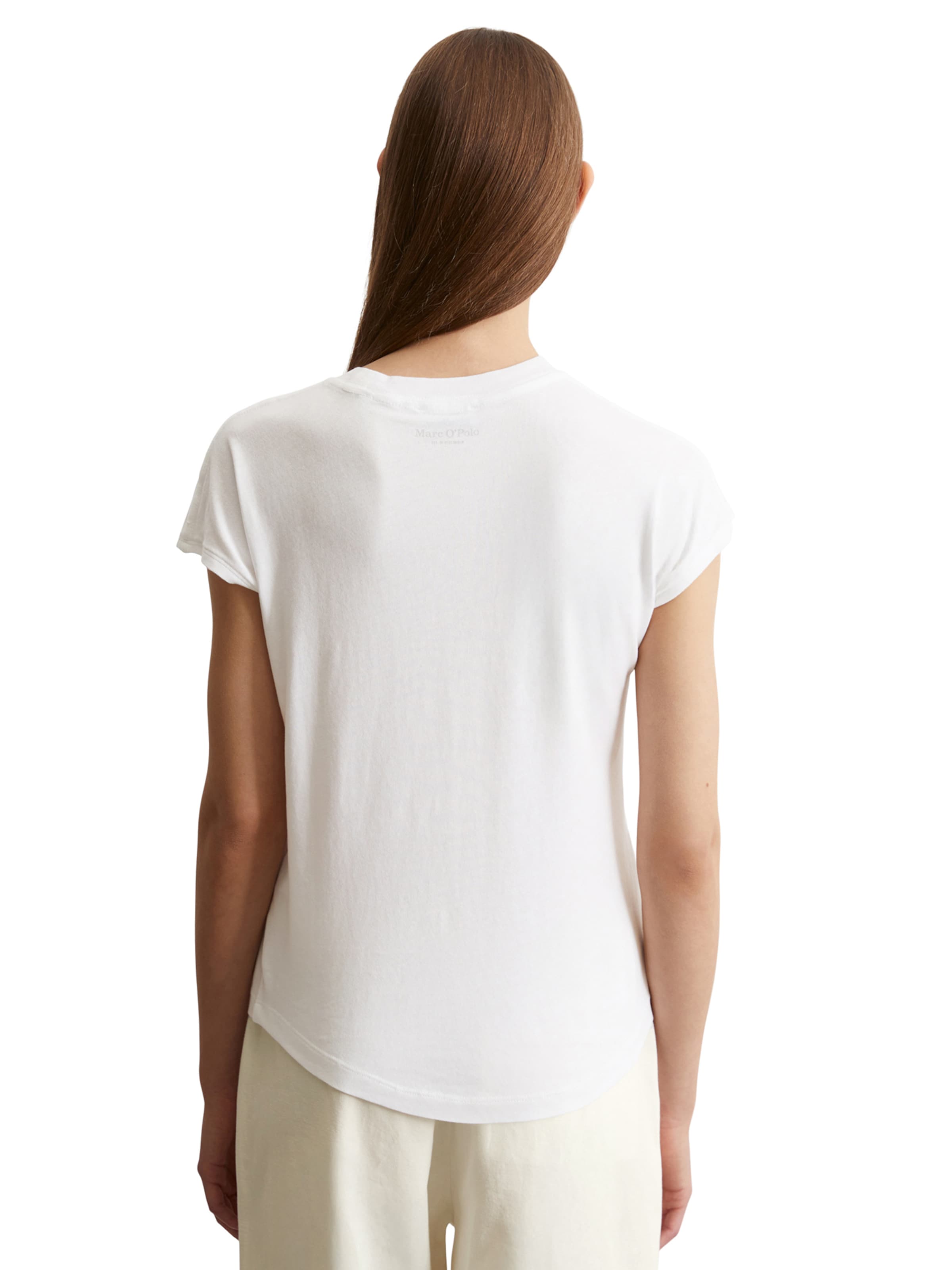 balta Marc O'Polo Marškinėliai
