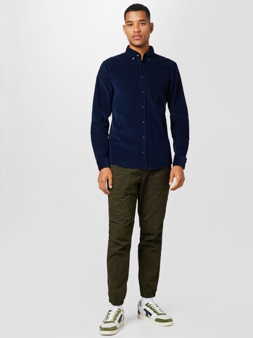 mėlyna STRELLSON Standartinis modelis Marškiniai